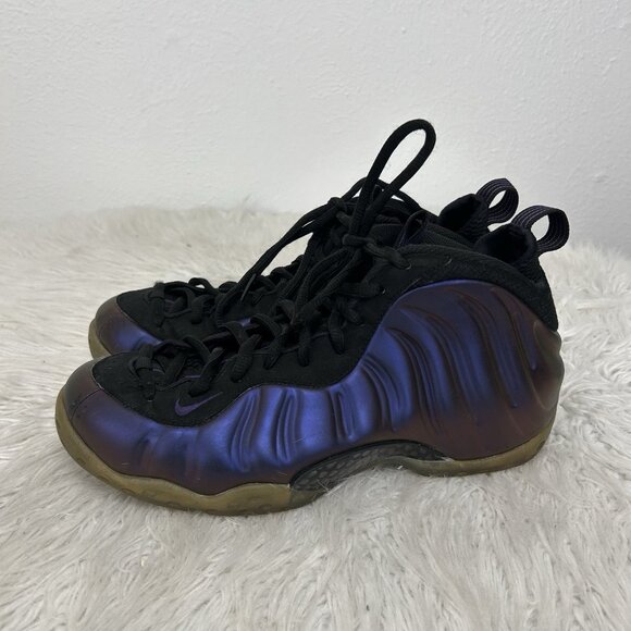 Nike Air Foamposite One Eggplant Purple Sneaker Shoes 2017 314996-008 Size 8 - Picture 2 of 12